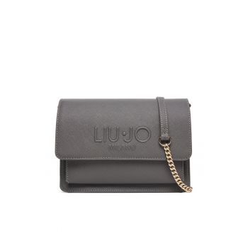 Geanta dama  ecologica - Crossbody - M - Gri antracit