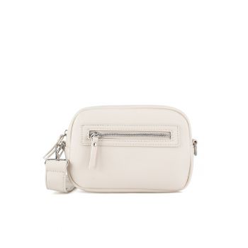 Geanta dama  ecru MDP-L-018-06 - material plastic