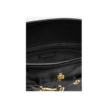 Geanta dama  model C-ADIANA-LDA8066 - neagra - din material textil.