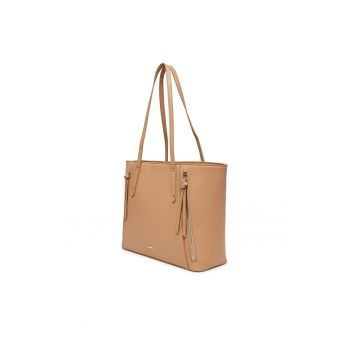 Geanta dama  model C-JNY-M-009-08 - bej - material textil