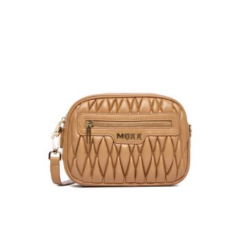 Geanta dama  model C-MEXX-L-002-08 - culoare bej - material textil