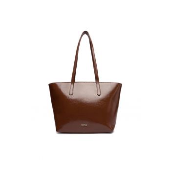 Geanta dama  model C-MEXX-L-017-08 - culoare brown - material textil.
