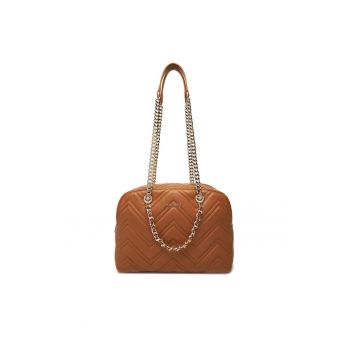 Geanta dama  model CEO-ALICE-LA482-3468 - culoare brown - material textil