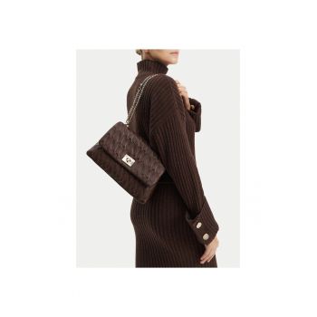 Geanta dama  model CEO-MILA-S23788-4 - culoare brown - material textil.