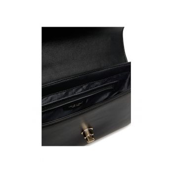 Geanta dama  model CEO-TENNESSEE-I-LDA8 - neagra - din material textil.