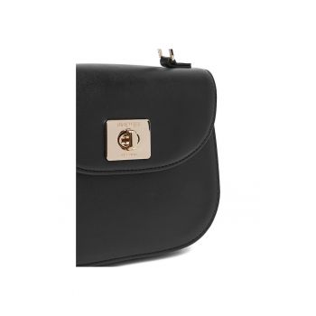 Geanta dama  model CEO-TENNESSEE-LDA820 - neagra - din material textil.