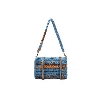 Geanta dama  model DK240527-02 - tkanina - albastra