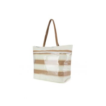 Geanta dama  model MLS-C-074-05 - bej - din material sintetic