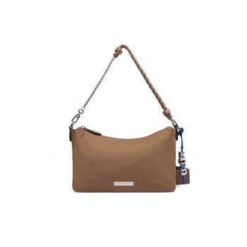 Geanta dama  model Mushroom Brown - din piele ecologica - dimensiuni 2DH B1W30018