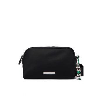 Geanta dama  neagra - din piele ecologica