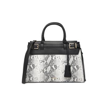 Geanta dama  neagra - model C-LSK-M-005-08 - din material textil.