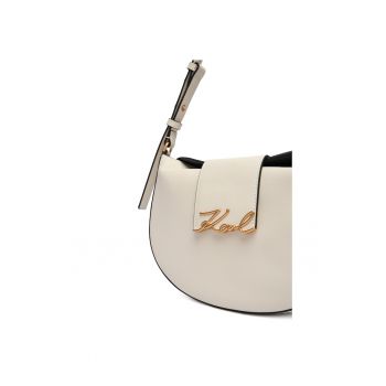 Geanta dama  Off White 110 - piele naturala - 30x25cm