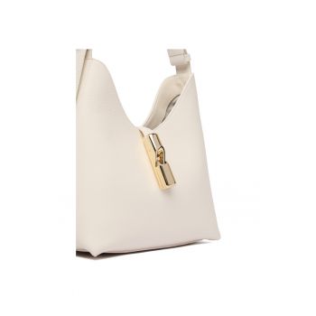 Geanta dama  Panna Goccia S - piele naturala - culoare neagra