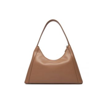 Geanta dama  Toffee Diamante S - piele naturala - culoare Toffee