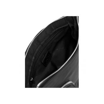 Geanta de dama  model MDS-B-032-06 - culoare neagra - material sintetic