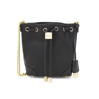 Geata dama -  Piele ecologica - One size - Negru