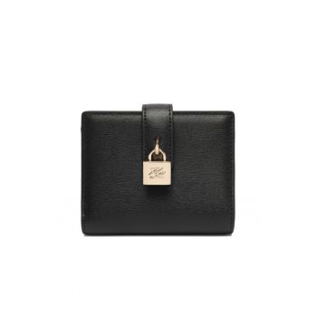 Portofel dama  Black/Gold - 992 B1W32047 - piele naturala