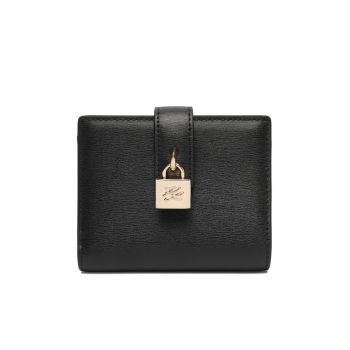 Portofel dama  Black/Gold - 992 B1W32047 - piele naturala