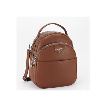 Rucsac alb convertibil in geanta F3610. 119 15136 - Maro camel