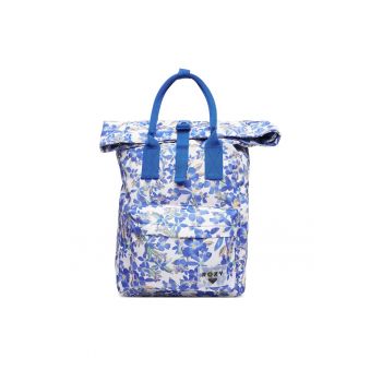 Rucsac fashion dama  alb/albastru