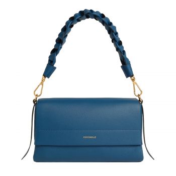 Boheme grana double small - deep blue / sandshell