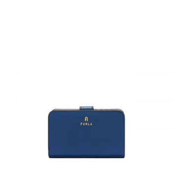 Camelia m compact wallet indigo + corolla