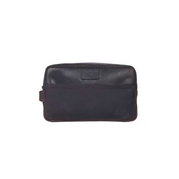 Etui de piele - Maro inchis