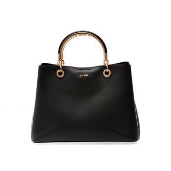 Geanta ALDO neagra, SURGOINE 001, din piele ecologica