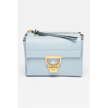 Geanta crossbody de piele cu bareta de umar Arlettis Signature