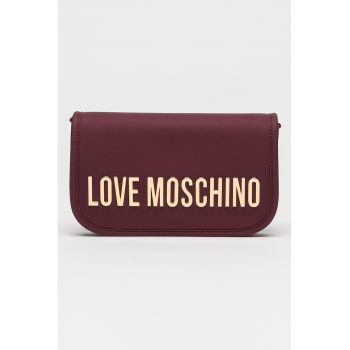 Geanta crossbody de piele ecologica - Violet