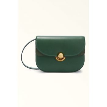 Geanta crossbody de piele Sfera - Verde