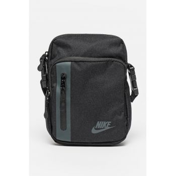 Geanta crossbody unisex cu logo Elemental - 4L - Negru