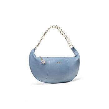 Geanta dama -  Piele ecologica - 2 - Albastru