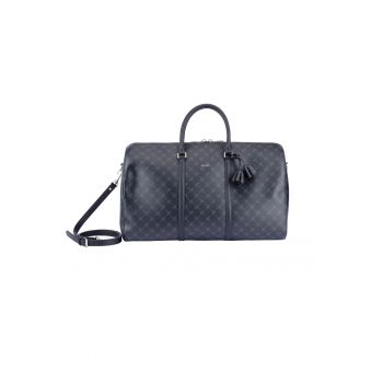 Geanta duffle cu model Cortina 1.0 - Negru/Gri inchis