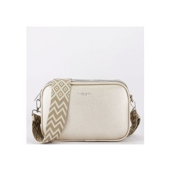 Geanta ivory metalizat medie  H6915 14 19139 - Ivoire