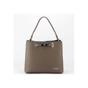 Geanta medie  F8510 M3 - Maro taupe