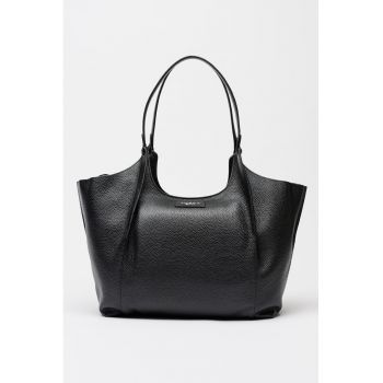 Geanta shopper din piele Coraline - Negru