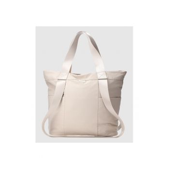 Geanta Sport Dama Bej A4 - Material Sintetic Durabil - 14L - Barete Reglabile –  SPORTSTYLE