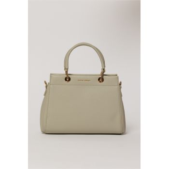 Geanta verde mint design structurat