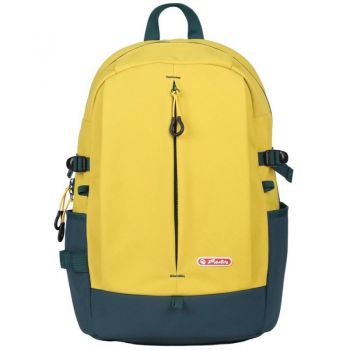 Ghiozdan Ergonomic Sport, Galben / Verde, 44 cm Inaltime, 31 cm Latime