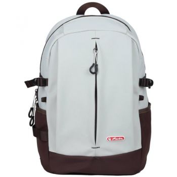 Ghiozdan Ergonomic Sport, Gri / Maro, 44 cm Inaltime, 31 cm Latime