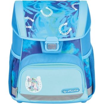 Ghiozdan Neechipat Loop, Ergonomic, 37 cm, Motiv Lucky Horse