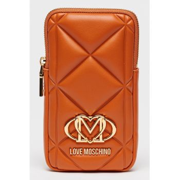 Husa de telefon cu logo - Portocaliu inchis