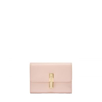 Iride s compact wallet dusty pink