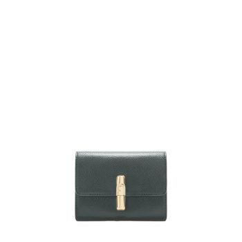 Iride s compact wallet green + nero