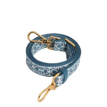 Monogram shoulder strap multi deep blue