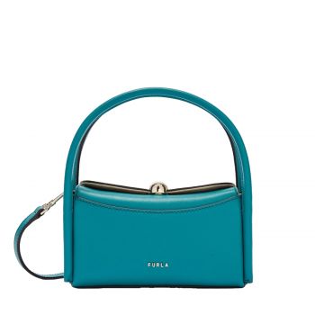 Nicole mini boston bag amatore blue