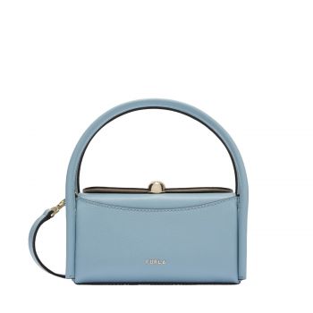 Nicole mini boston bag carta a zucchero