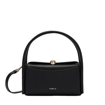 Nicole mini boston bag nero