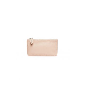 Portfard piele -  St. Ives - nude - 20 x 3 x 12 cm